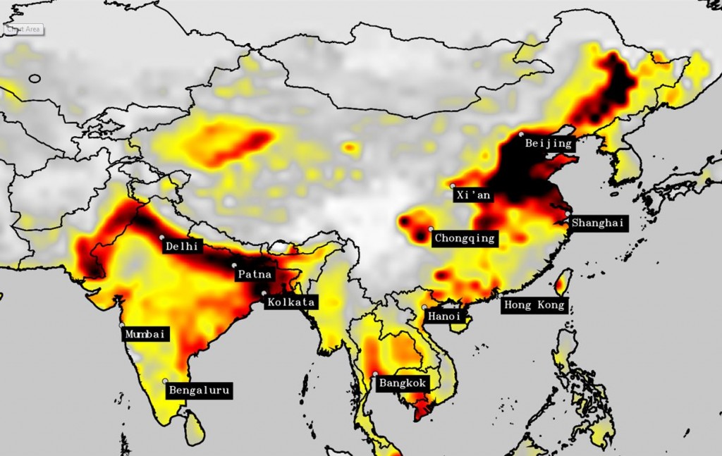 Dal Satellite La Conferma Che Linquinamento In India Peggiore Di